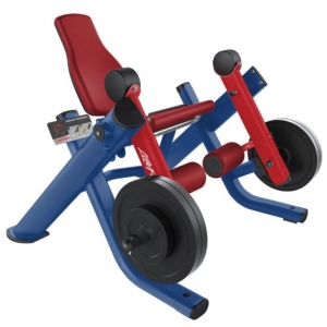 plate loaded life fitness Leg Extension 