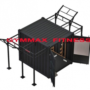 China Outdoor gym box / Mobile fitness container ODF-10ft-B
