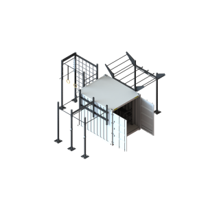 china functional-fitness-container-10ft