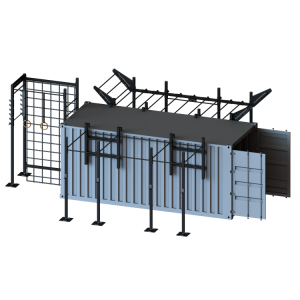 china functional gym container-20ft