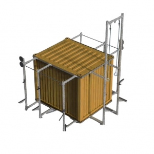 china 10ft gymbox  workout machine