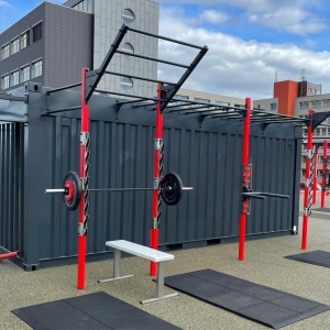 20ft gymbox container crossfit equipment