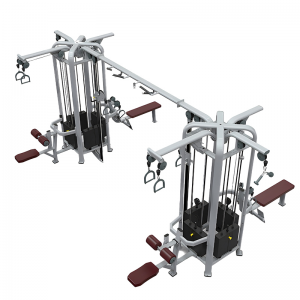 china gym fitness Multi-fuctional 8-standing Gym Weight Lifting Bodybuilding Machine