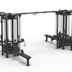 china like fitness machine 8 Stack Multi Jungle gyms machine