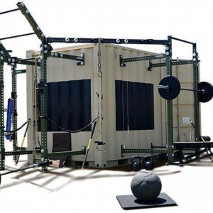 china military container mobile fitness box equipment