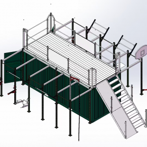 china fitness container crossfit equipment manufacturer