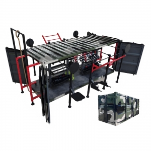 china container fitness  mobile gym equipment 